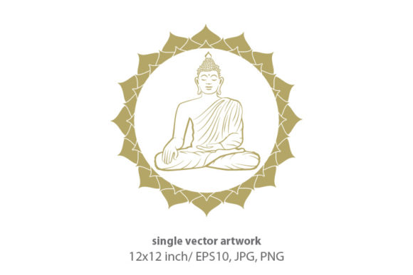 Download Buddhism and Meditation - Vector - Buddhism Collection