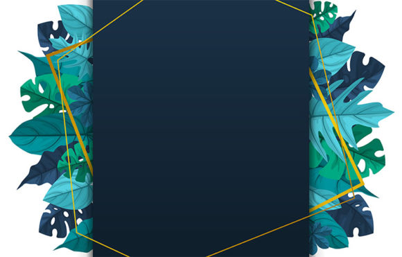 Download Polygon Green Tropical Plant Summer Leaf - Polygon Collection