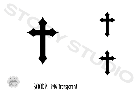 Download Spiritual Cross Design Element Clipart - Element Collection