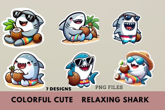 Download Cute Relaxing Shark - Relax Collection